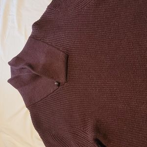 Banana republic italian pop over sweater